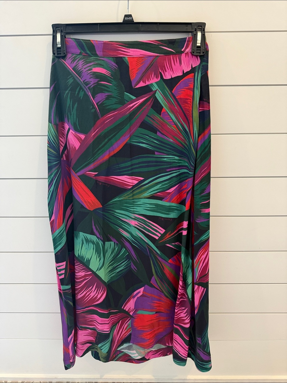 Farm Rio Skirt - Pink, Purple, Black & Green.
